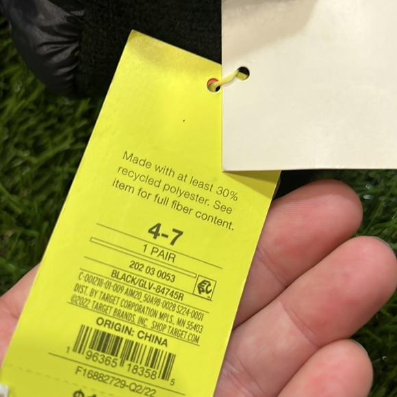 All In Motion Youth Mittens - Picture 4 of 4